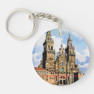 Kathedrale von Santiago Compostela Von ,(Zu Schlüsselanhänger