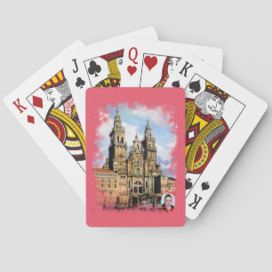 Kathedrale von Santiago Compostela Von ,(Zu Spielkarten