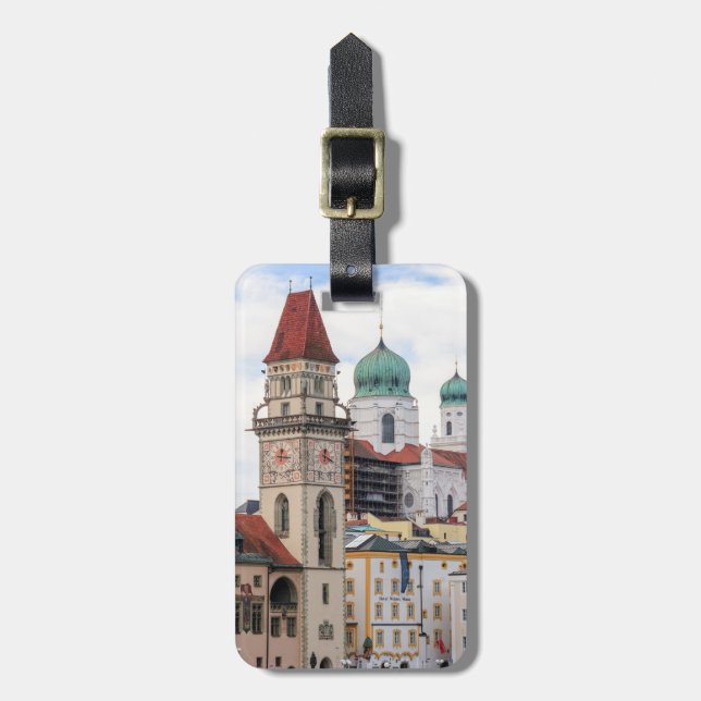 Kathedrale von St. Stephan Gepäckanhänger (Vorderseite vertikal)