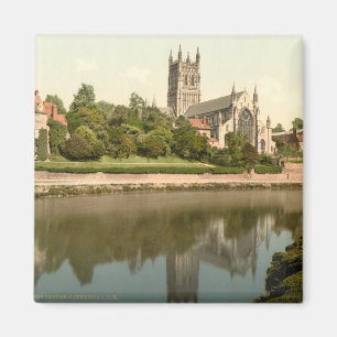 Kathedrale von Worcester, Worcestershire, England Magnet