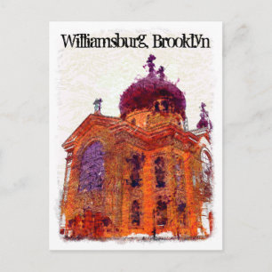 Kathedrale, Williamsburg, Brooklyn Postkarte