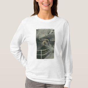 Kathedralen-Torbogen-Ansicht des Pools von Siloam T-Shirt