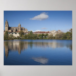 Kathedralen und Stadt Salamanca Poster