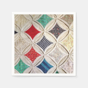 Kathedralenfenster-Quiltmuster Serviette