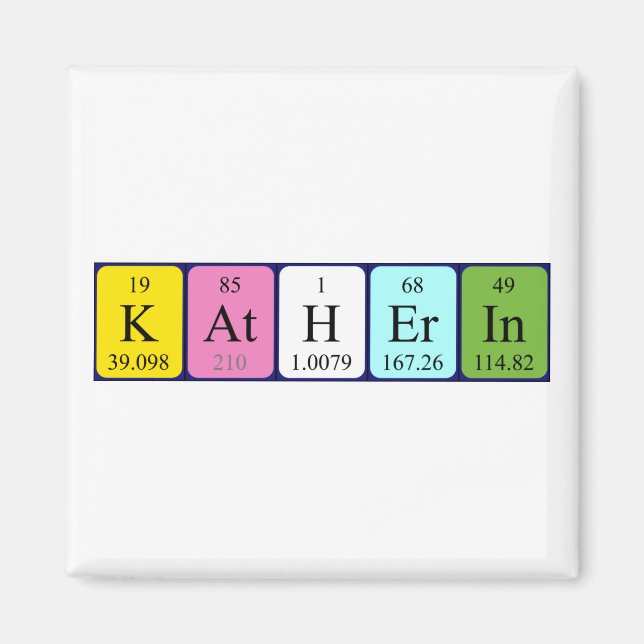 Katherin Periodenmagnet Magnet (Vorne)