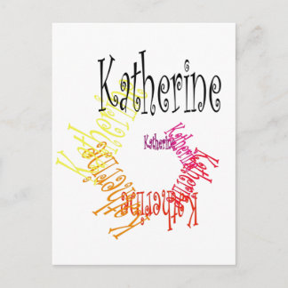 Katherine Postkarte