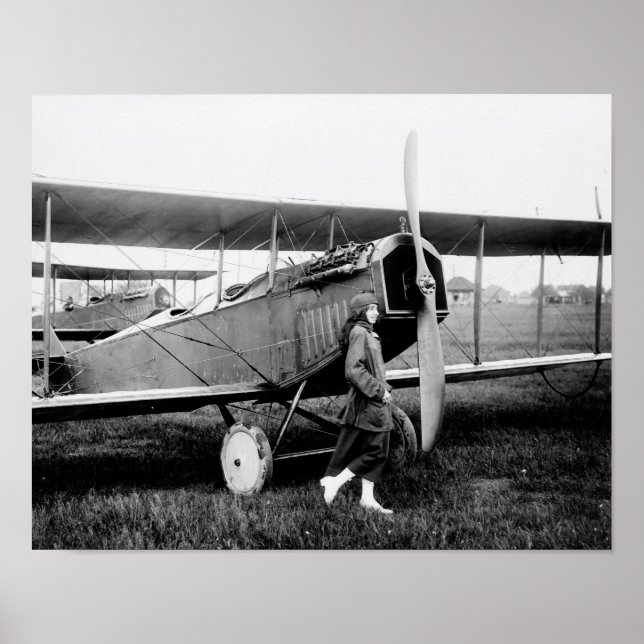 Katherine Stinson-Poster Poster (Vorne)