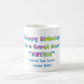 Kathies Geburtstag Kaffeetasse