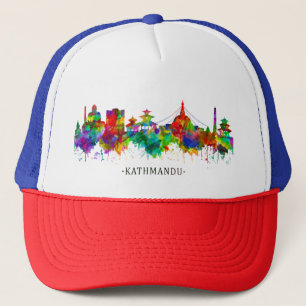 Kathmandu Nepal Skyline Truckerkappe