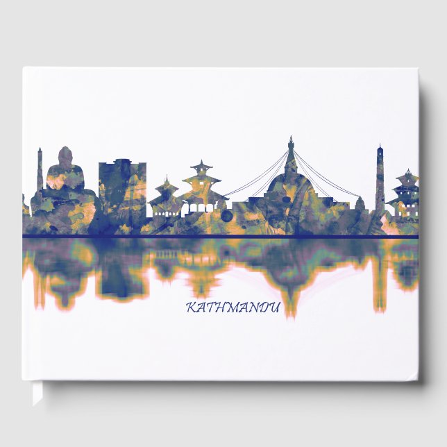 Kathmandu Skyline Gästebuch (Vorderseite)