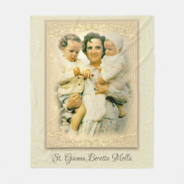 Katholisch-Mutter St. Gianna Beretta Molla Fleecedecke