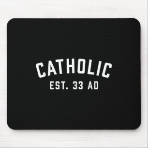 Katholische Ad 33 Christlich Religious Mousepad
