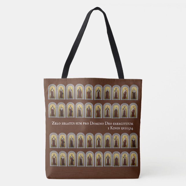 Katholische Carmelite Heilig-Nonnen-Priester Tasche (Vorderseite)