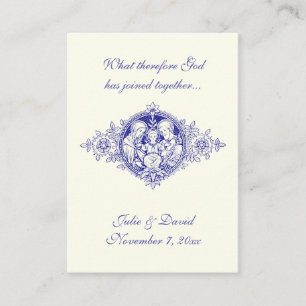 Katholische Gastgeschenk Hochzeit Heiliger Familie Visitenkarte