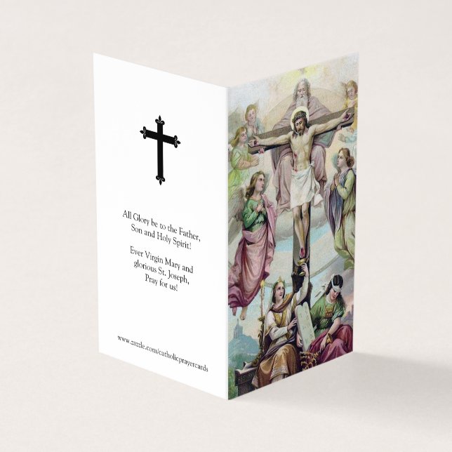 Katholische Gebetskarte | Crucifixe of Jesus 3 Visitenkarten (Vorderseite)