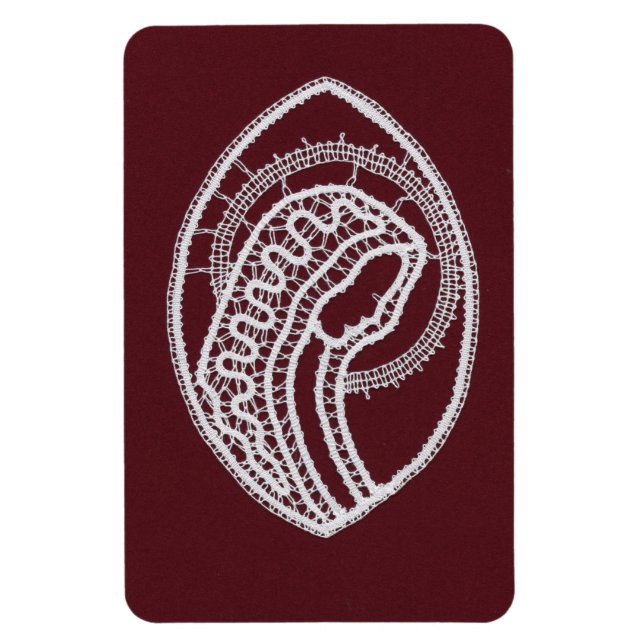 Katholische gesegnete Jungfrau Mary, Spitze Magnet (Vertikal)
