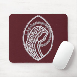Katholische gesegnete Jungfrau Mary, Spitze Mousepad