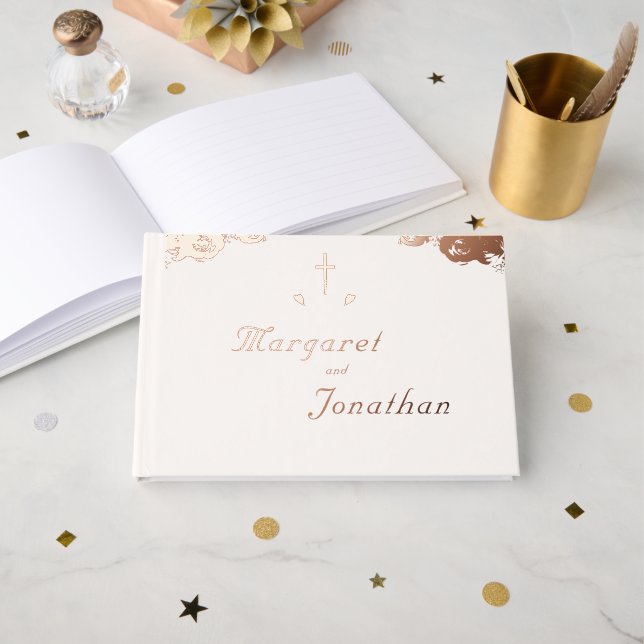 katholische Grace Gästebuch (Vorderseite Offen)