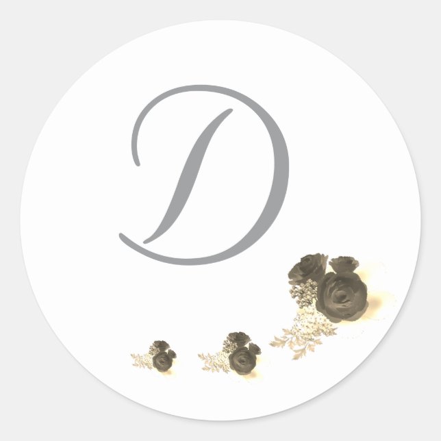 Katholische Grace Wedding Runder Aufkleber (Vorderseite)