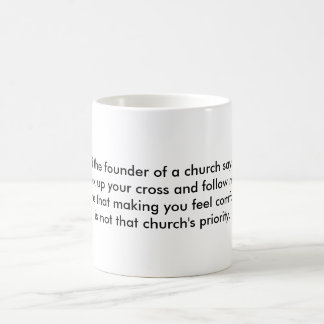 Katholische Herausforderungs-Tasse Kaffeetasse