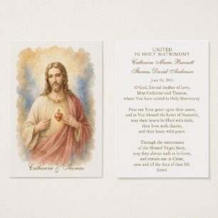 Katholische Hochzeitsandachtsgeschenke zum Herzen