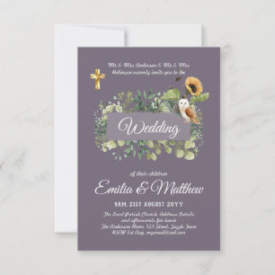 Katholische Hochzeitseinladungen Florenz Elegante
