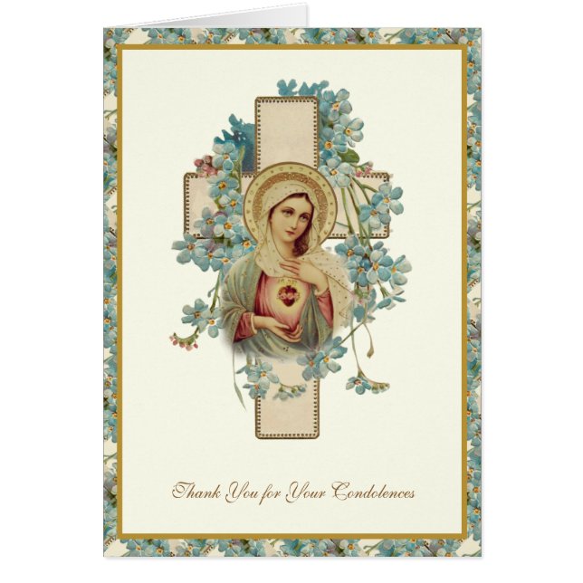 Katholische IMMAKULATE HERZEN MARY Beerdigung Beil (Vorne)