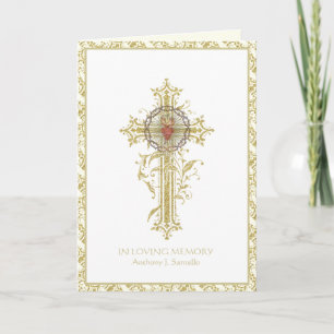 Katholische Jesus Beerdigung Mass Religiöses Gebet Karte