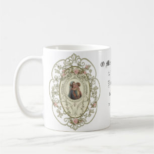 Katholische Jungfrau Mary Gebet Jesus Religiöse Kaffeetasse