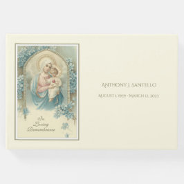 Katholische Jungfrau Mary Jesus Gedenkfeier Gästebuch