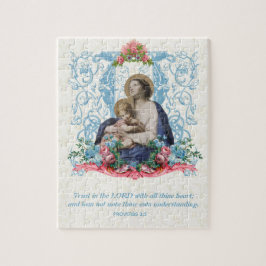 Katholische Jungfrau Mary Jesus Scripting Zitat