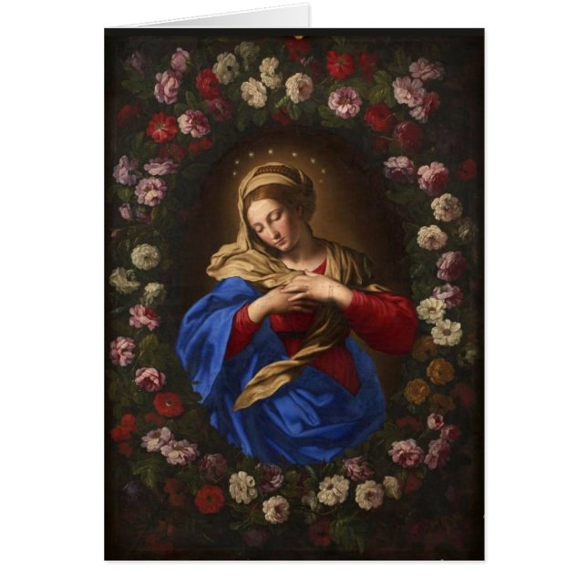 Katholische Jungfrau Mary Religious Garland Rose (Vorne)