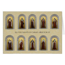 Katholische Karmelitenheilige Nonnen Priester Reli