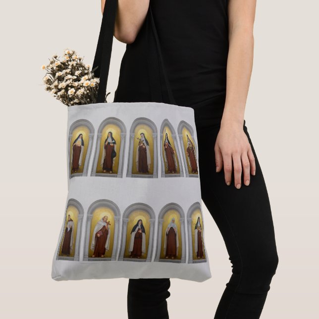 Katholische Karmelitenheilige Nonnen Priester Tasche (Von Nahem)