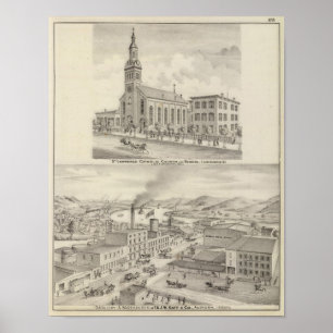 Katholische Kirche und Schule St Lawrence Poster