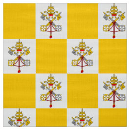 Katholische Kirchenflagge Emblem Vatikanisches Mus Stoff