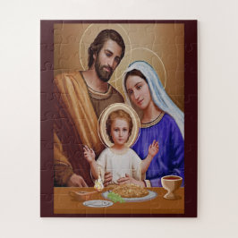Katholische Kunst der Heiligen Familie