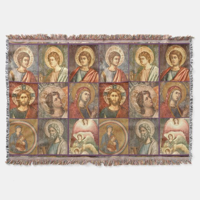 Katholische Kunst-Porträts von Jesus und von Decke (Vorderseite)