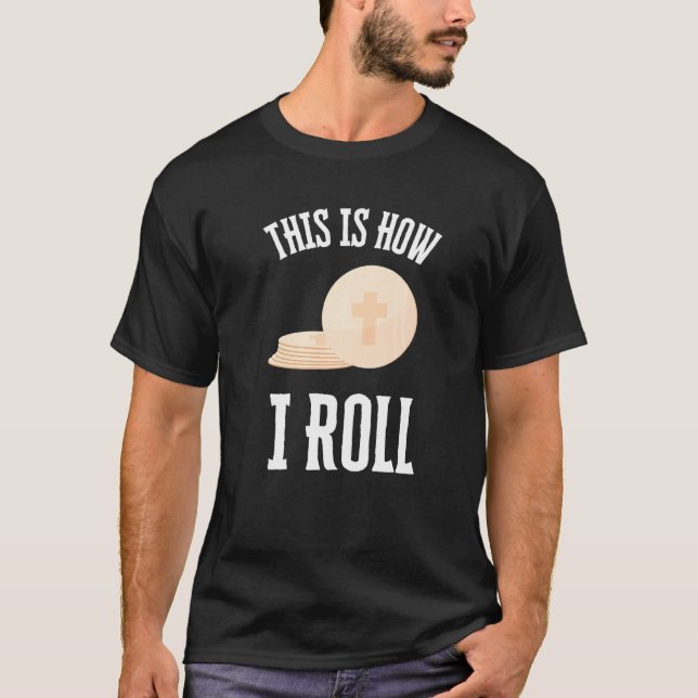 Katholische Masse Gott Traditionelle lateinische M T-Shirt (Vorderseite)