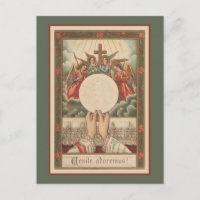 Katholische Massen Laternenpriester Hände Religiös