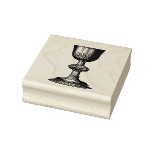 Katholische Massenmesse Gummistempel
