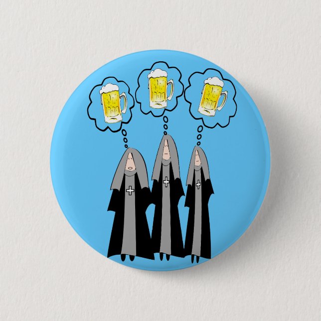 Katholische Nonne Gifts~~Hilarious Button (Vorderseite)
