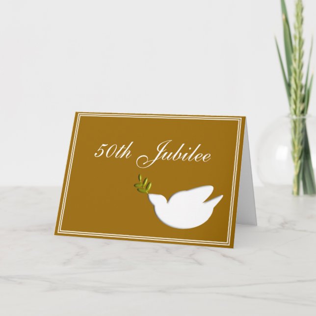 Katholische Nonnen-"goldenes Jubiläum-" Karten u. (Vorderseite)