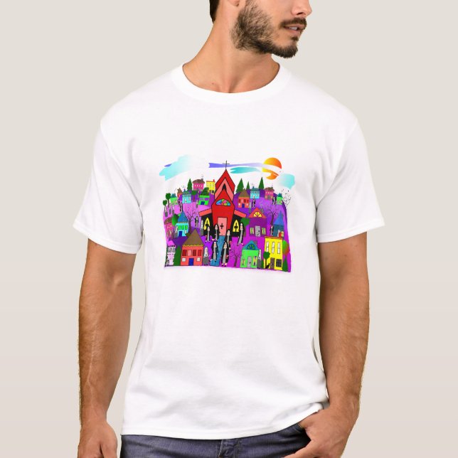 Katholische Nonnen-Kunst ", die vorangeht zur T-Shirt (Vorderseite)
