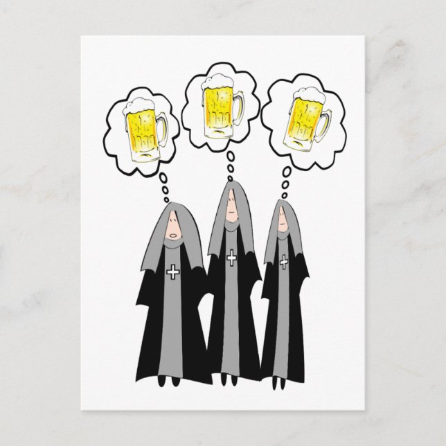katholische Nun Geschenke~~Unglaublich witzig Postkarte (Vorderseite)