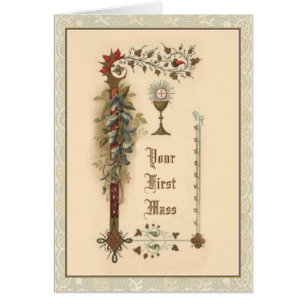 Katholische Priesterweihe Erste Messe Religiös