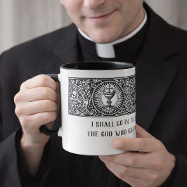 Katholische Religionspriester Zweifarbige Tasse