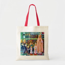 KATHOLISCHE RELIGIÖSE ICONS IM LISSABON-SHOP TRAGETASCHE