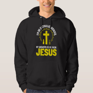 Katholische Schule Nonnen Church Mass und Christli Hoodie