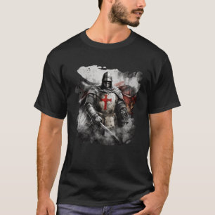 Katholische Tempelritter Kreuzfahrer T-Shirt